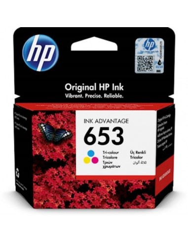 HP kartuša 653 barvna za DJ 6000/6075/6400/6475 (200 str.)