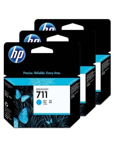 HP komplet kartuš 711 3x Cyan za designjet T120/T520 (3x29ml)