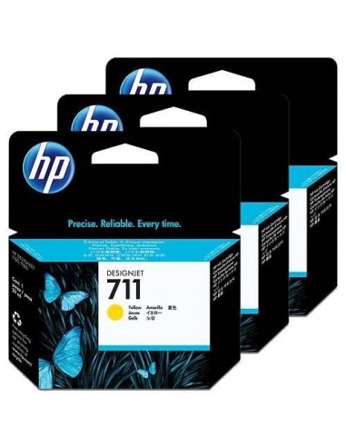 HP komplet kartuš 711 3x Yellow za designjet T120/T520 (3x29ml)