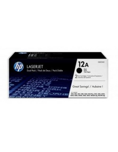 HP komplet tonerjev 2x 12A za LJ 1010/1012/1015/1020/3020/3030/3015 all in one (2x 2.000 str.)