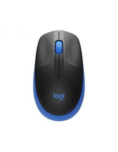 Miška Logitech M190 (910-005907), brezžična, modra