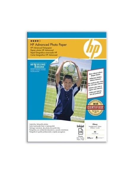 Papir HP Advanced Glossy Photo Paper (25 listov A4, 250 g/m2)