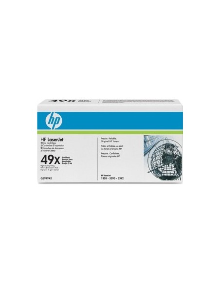 HP komplet tonerjev 2x 49X za LJ 1320/3390 (2x6.000 str. dvono pakiranje)