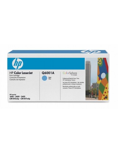 HP toner Q6001A Cyan za CLJ 1600/2600/2605, CM1015mfp (2.000 str.)