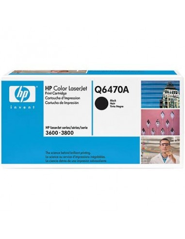 HP toner Q6470A črn za CLJ 3600/3800 (6.000 str.)