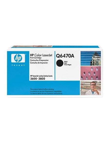HP toner Q6470A črn za CLJ 3600/3800 (6.000 str.)