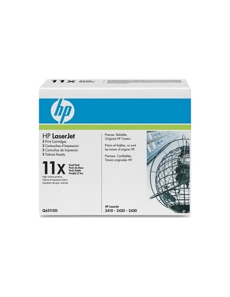 HP komplet tonerjev 2x 11X za LJ 2410/2420/2430 (2x 12.000 str.)