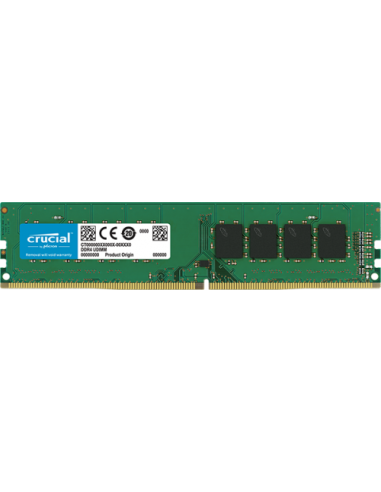 RAM DDR4 16GB 3200/PC25600 Crucial (CT16G4DFRA32A)