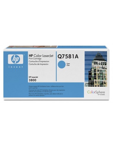 HP toner Q7581A Cyan za CLJ 3800 (6.000 str.)