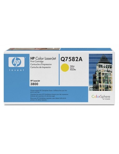 HP toner Q7582A Yellow za CLJ 3800 (6.000 str.)