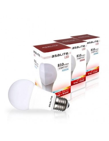 LED sijalka Asalite ASAL0011, E27, 9W, 3000K