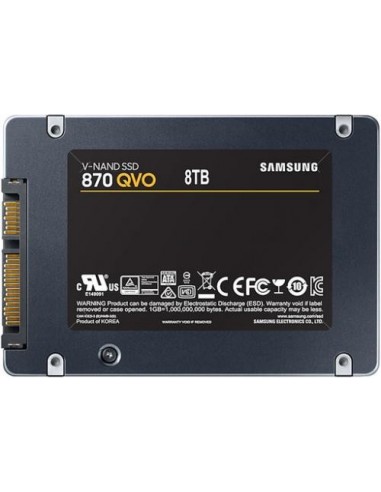 SSD Samsung 870 QVO (MZ-77Q8T0BW) 2.5" 8TB, 560/530 MB/s, SATA3