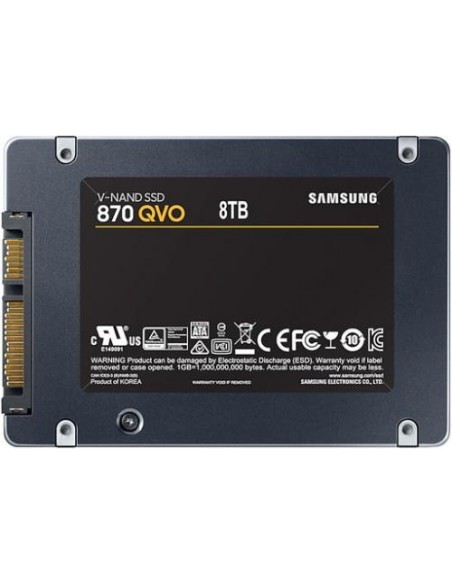 SSD Samsung 870 QVO 8TB (MZ-77Q8T0BW)