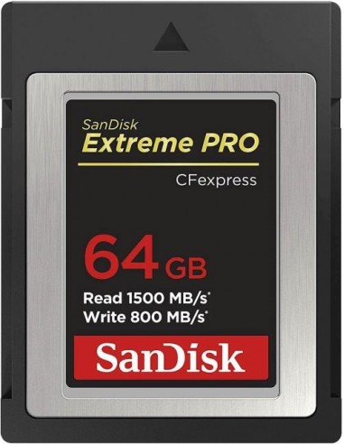 Spominska kartica CFexpress 64GB SanDisk Extreme PRO (SDCFE-064G-GN4NN)