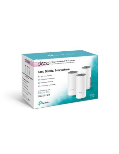 Brezžična dostopna točka TP-Link Deco E4, AC1200, 3 pack