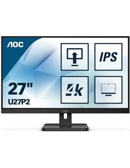 Monitor AOC 27"/68cm U27P2, 3840x2160, 1000:1, 350 cd/m2, 4ms