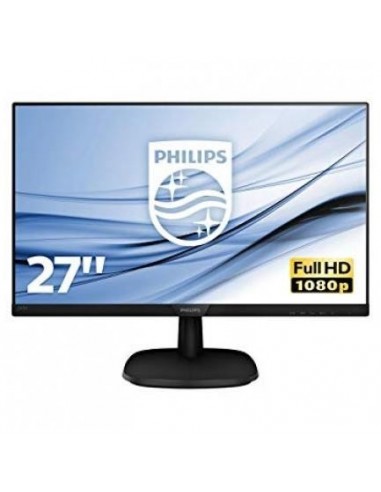 Monitor Philips 27"/68cm 273V7QJAB, VGA/DP/HDMI, 1920x1080, 250cd/m2, 1.000:1, 4ms, 2x2W zvočniki