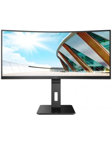 Monitor AOC 34"/86.36cm CU34P2A, 3440x1440, 3000:1, 300 cd/m2, 1ms