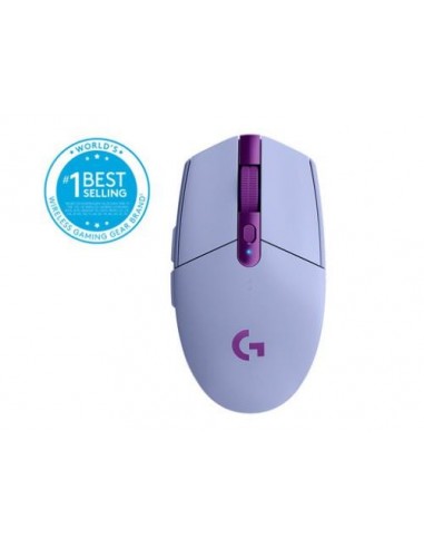 Miška Logitech G305 LIGHTSPEED Wireless Gaming (910-006022), vijolična