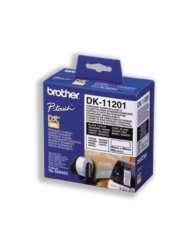 Brother termalne nalepke DK-11201 29x90mm za QL-500/550/650 (400 kom)