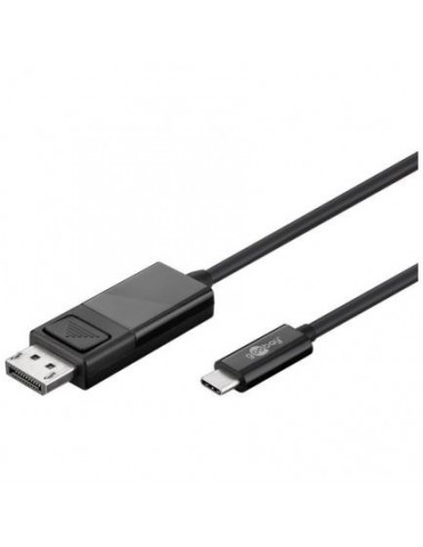 Kabel USB-C-DisplayPort 1.2m M-M, Goobay 79295