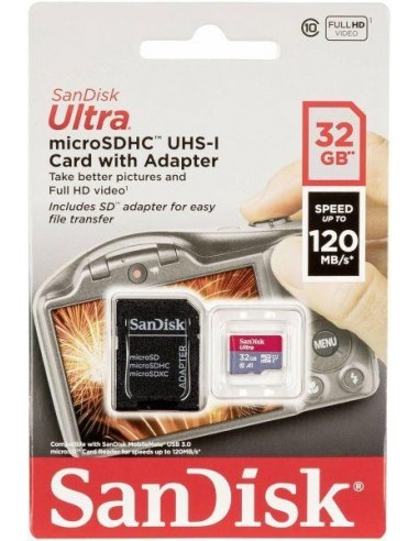 Spominska kartica Micro SDHC 32GB SanDisk Ultra Mobile (SDSQUA4-032G-GN6MA)
