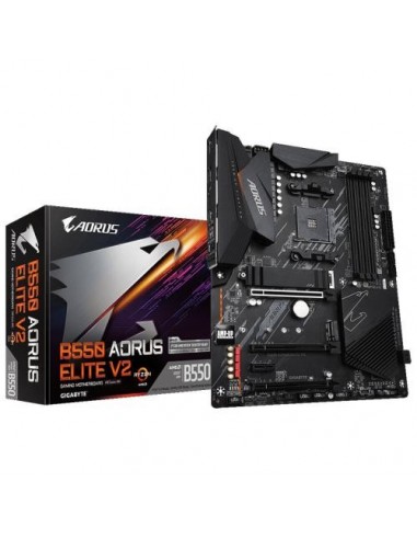 Osnovna plošča Gigabyte B550 AORUS Elite V2, AMD AM4, AMD B550, ATX, DDR4, WiFi