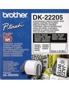 Brother termalne nalepke DK-22205 62mmx30,48m za QL-500/550/650