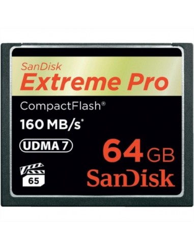 Spominska kartica CompactFlash 64GB SanDisk Compact Flash Extreme PRO (SDCFXPS-064G-X46)