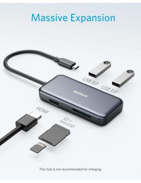 Hub USB-C Anker A8334HA1