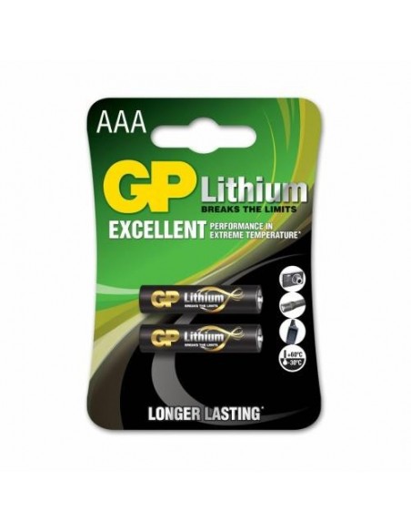 Baterija GP 1.5V AAA 2x