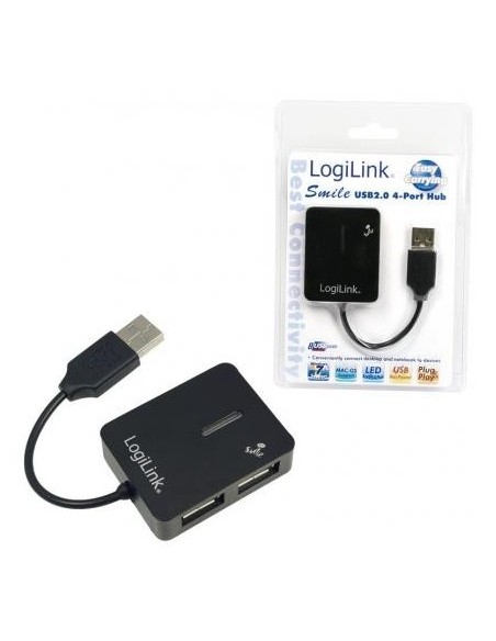 Hub USB 2.0 LogiLink SMILE UA0139