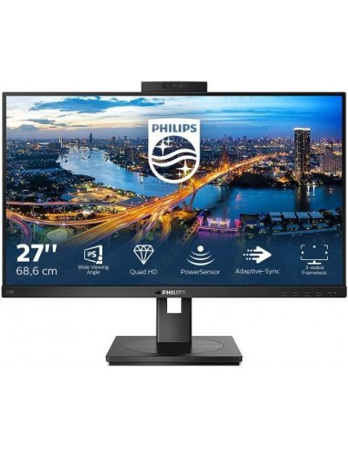 Monitor Philips 27"/68cm 275B1H, DVI/HDMI/DP, 2560x1440, 300cd/m2, 1.000:1, 4ms