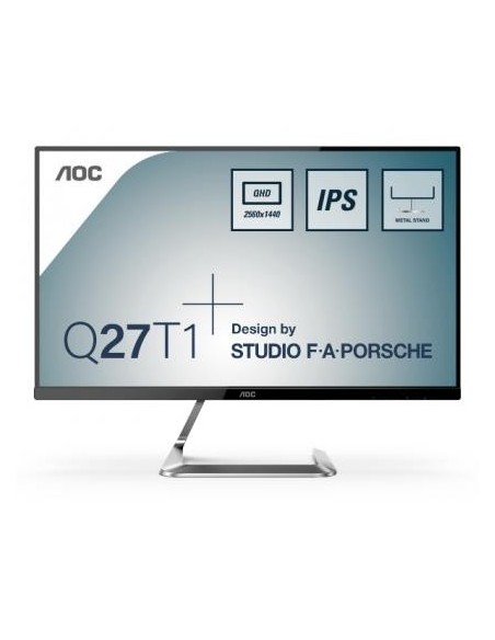 Monitor AOC 27"/68cm Q27T1, 2560x1440, 1000:1, 250 cd/m2, 5ms
