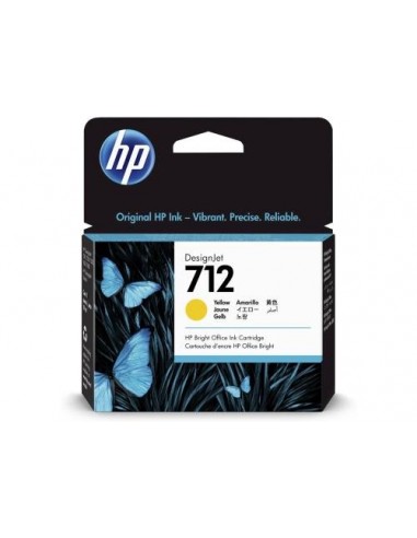 HP kartuša 712 Yellow za Designjet T230/T250/T630/T650 (29 ml)