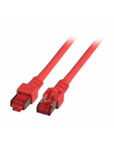 SFTP priključni kabel C6 RJ45 40m, rdeč, Efb