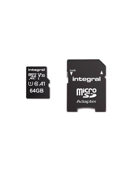 Spominska kartica Micro SDXC 64GB Integral (INMSDX64G-100V10)