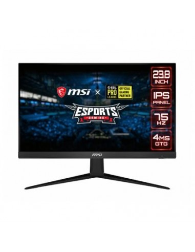 Monitor MSI 23.8"/60.5cm Optix G241V, DP/HDMI, 1920x1080, 1.000:1, 250 cd/m2, 4ms