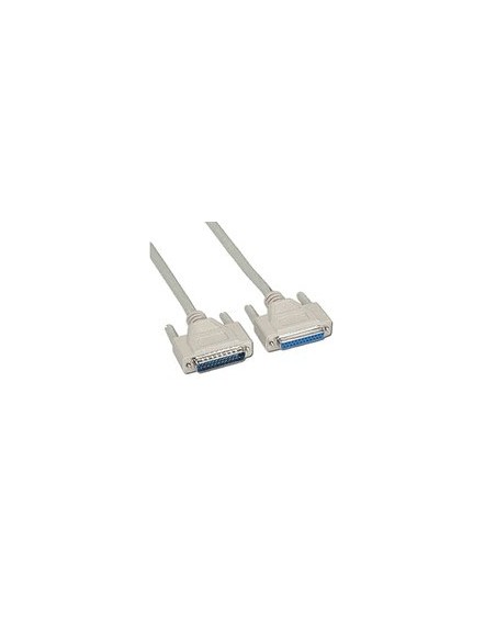 Kabel serijski DB25 M - DB25 Ž 2m