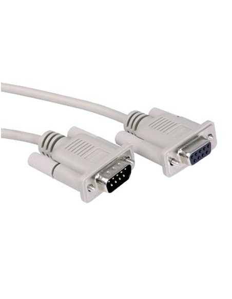Kabel serijski DB9 M - DB9 Ž 1,8m