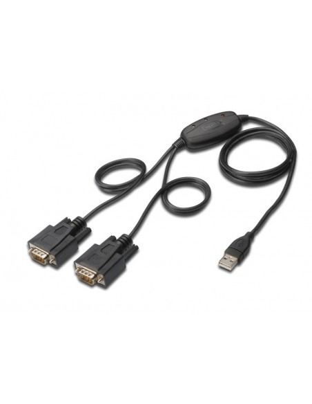 Pretvornik USB na Serial 2xDB9M Digitus DA-70158