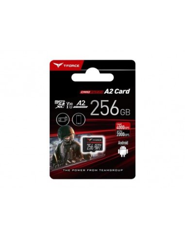 Spominska kartica Micro SDXC 256GB Teamgroup Gaming A2 (TTUSDX256GIV30A202)