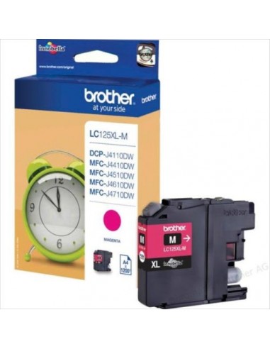 Brother kartuša LC-125XLM Magenta za MFC-J4510 (1.200 str.)