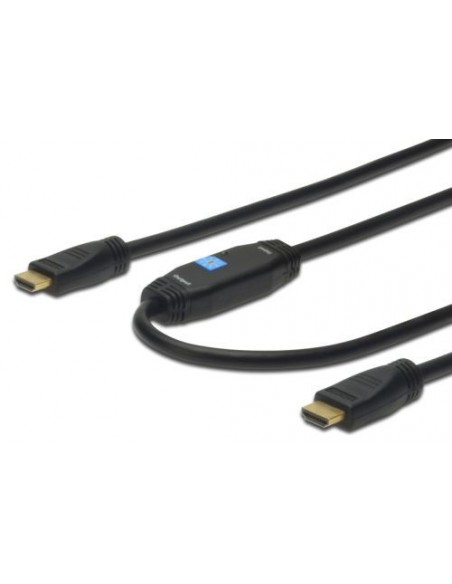 Kabel HDMI 15m z ojačevalcem, Digitus AK-330118-200-S