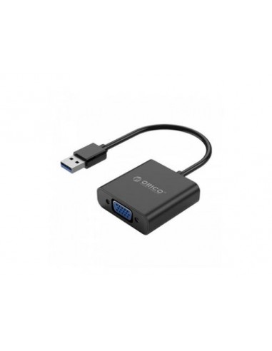 Adapter USB 3.0 C v VGA, ORICO UTV (UTV-BK-BP)