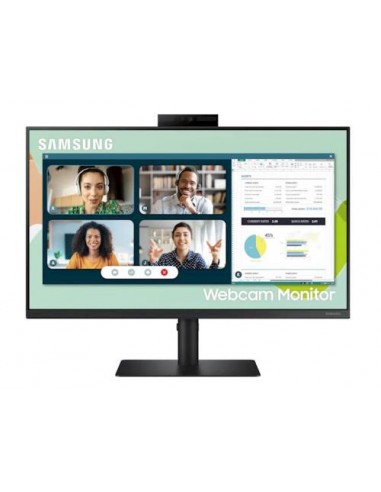 Monitor Samsung 24"/61cm S24A400VEU, VGA/DP/HDMI, 1.000:1, 5ms, 250 cd/m2, 19200x1080