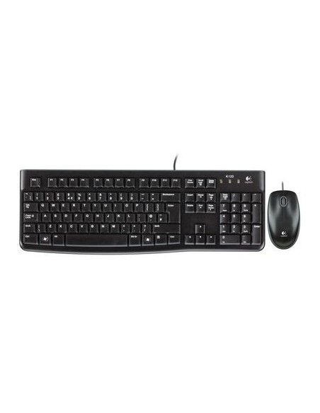 Tipkovnica + miška Logitech Desktop MK120, USB, SLO