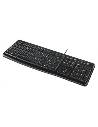 Tipkovnica Logitech K120, USB, Slo, črna, OEM