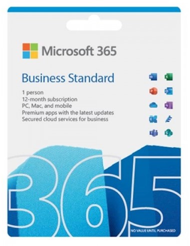 MS Microsoft 365 Business Standard, enoletna naročnina, slovenski jezik (KLQ-00696)