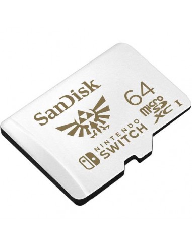 Spominska kartica Micro SDXC 64GB SanDisk za Nintendo Switch (SDSQXAT-064G-GNCZN)